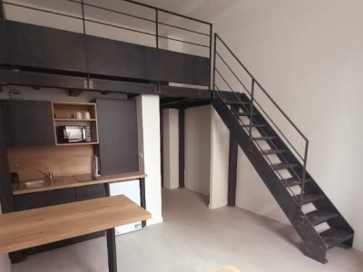 STUDIO A LOUER - ST ETIENNE BELLEVUE - 28.62 m2 - 440€ charges comprises par mois