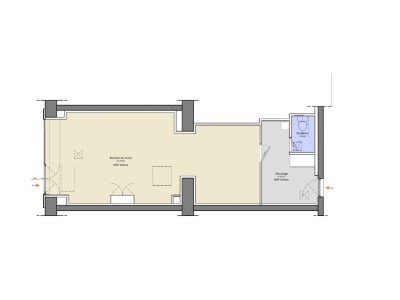 LOCAL COMMERCIAL A LOUER - ST ETIENNE CENTRE VILLE - 53 m2 - 1 990 &euro; HC par mois