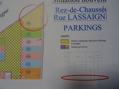 PARKING A VENDRE - ST ETIENNE FAURIEL - 24000€