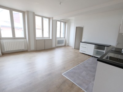 APPARTEMENT T2 A LOUER - ST ETIENNE CENTRE VILLE - 45,23 m2 - 450 € charges comprises par mois