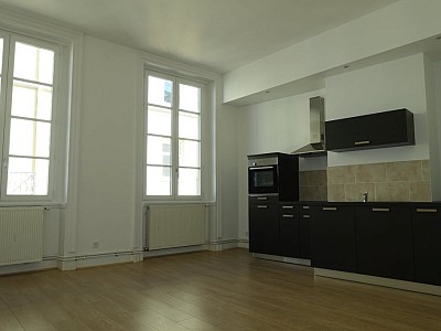 APPARTEMENT T2 A LOUER - ST ETIENNE CENTRE VILLE - 47.26 m2 - 530 € charges comprises par mois