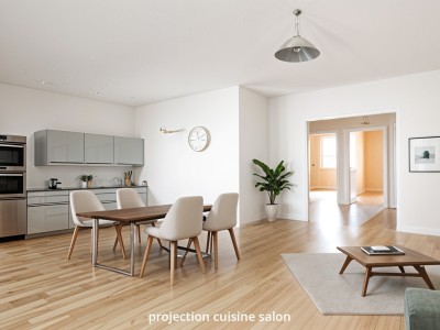 APPARTEMENT T4 A VENDRE - ST ETIENNE BELLEVUE - 91.5 m2 - 94000€